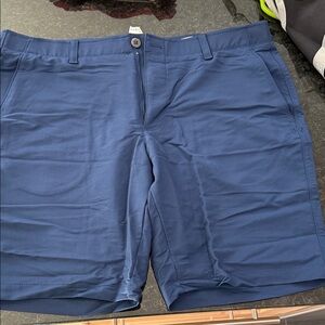 Under Armour Men's Navy Flat Front Shorts